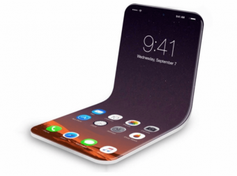 Apple plegable del teléfono