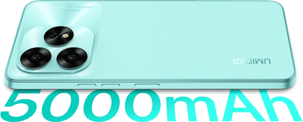 Especificaciones de la serie Umidigi A: cámaras de 64MP, batería de 5000mAh.