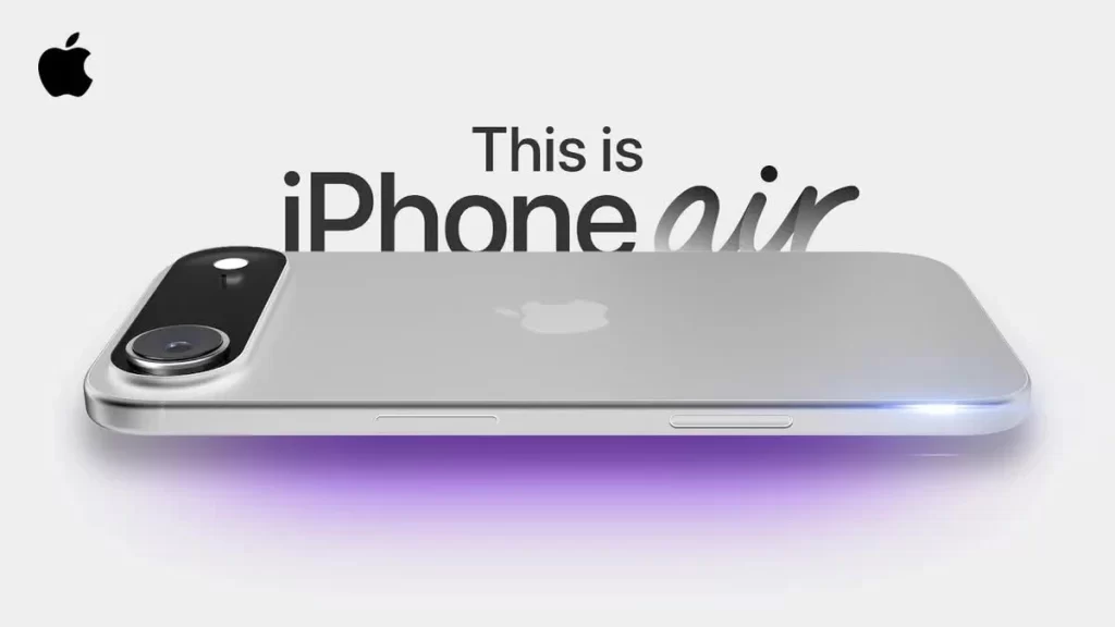 iPhone Air: ¡El iPhone ultradelgado de Apple llega con cámaras de 48 MP y 8 GB de RAM!