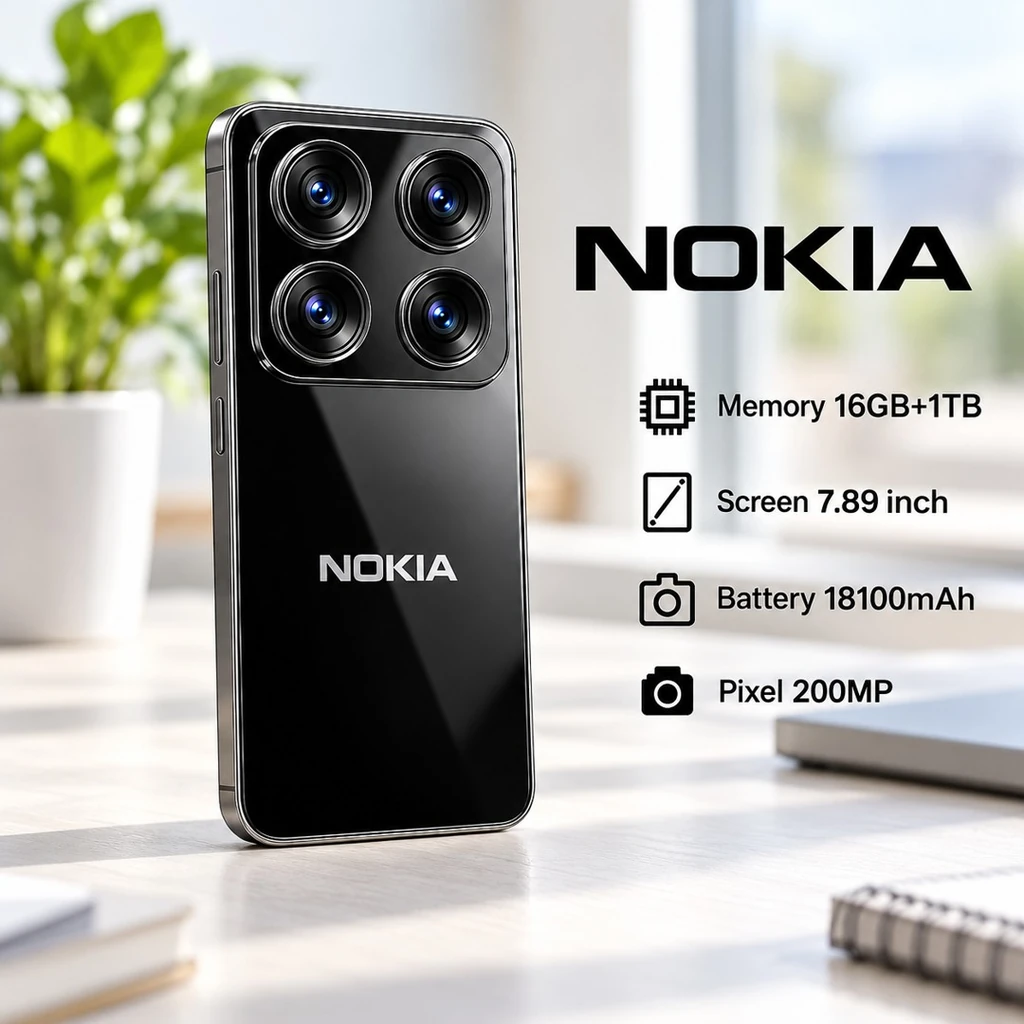 Nokia Mix Pro Max 2026 Especificaciones: ¡200MP y 18100mAh!