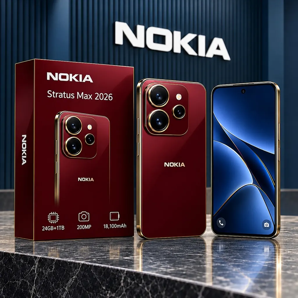 Nokia Stratus Max 2026 Especificaciones: ¡Cámaras de 200MP y 24GB de RAM!