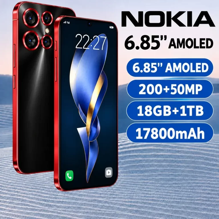 Nokia Xplus Max Royal Edition 2026 Especificaciones: ¡18GB de RAM y cámara de 200MP!